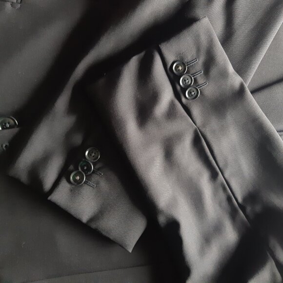 Pal Zileri SZ 44 from Tyner Shortens Made in Italy Men's Black Sport Jacket - Picture 6 of 16